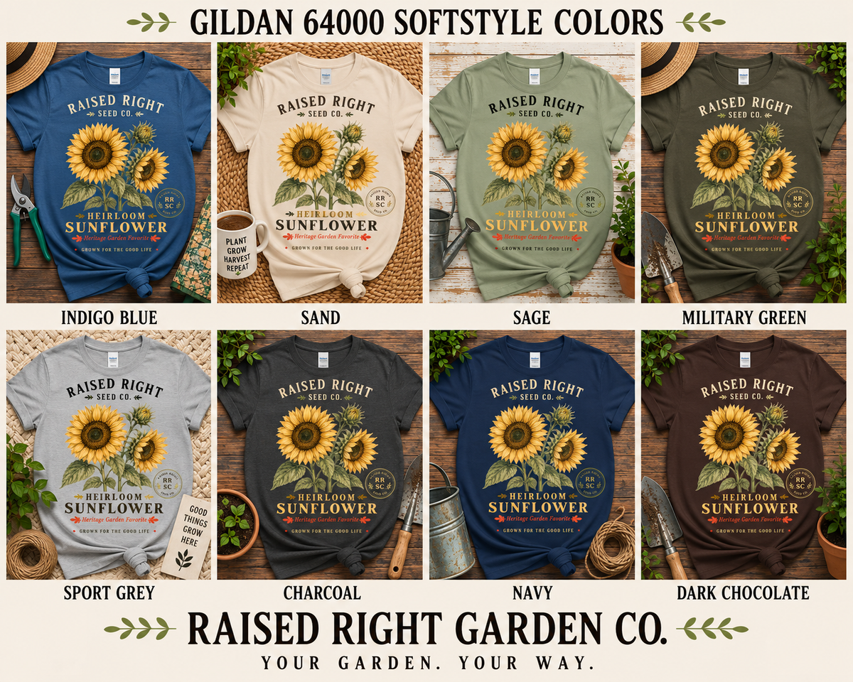Heirloom Sunflower T-Shirt