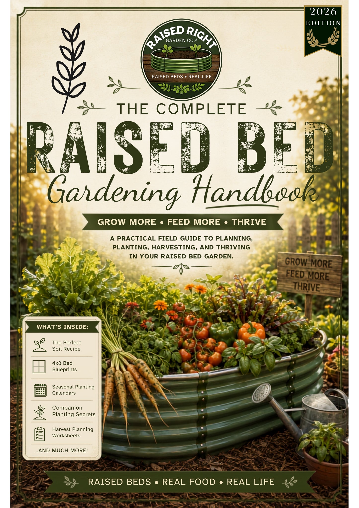 The Complete Raised Bed Gardening Handbook