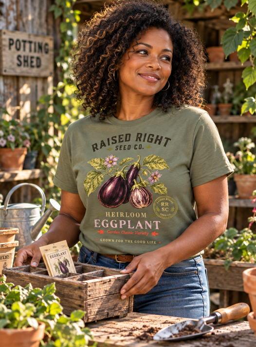 Heirloom Eggplant T-Shirt