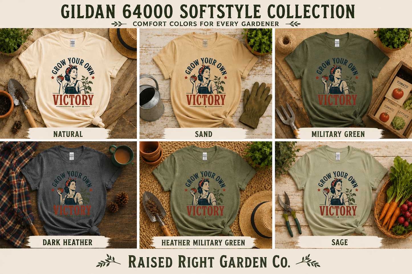 Grow Your Own Victory Garden T-Shirt