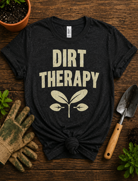Dirt Therapy Vintage Gardening Shirt