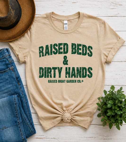 Raised Beds & Dirty Hands Vintage Gardening Shirt