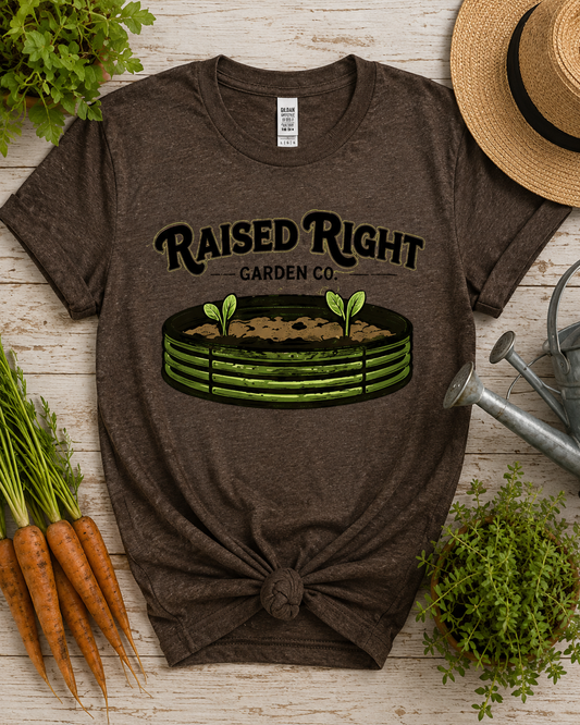 Raised Right Garden Co. Minimal Garden Bed Tee