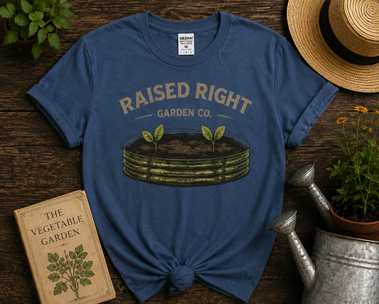 Raised Right Garden Co. Vintage Gardening Shirt