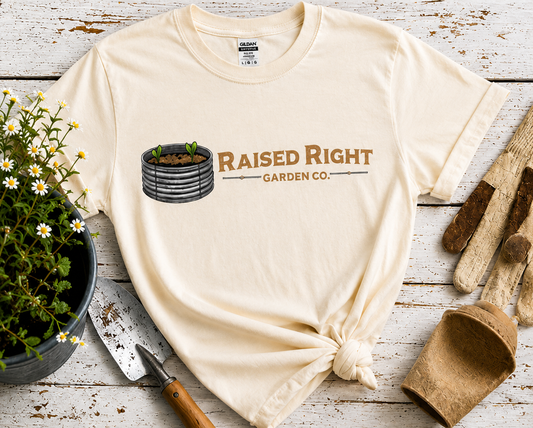Raised Right Garden Co. Vintage Garden Lifestyle Tee