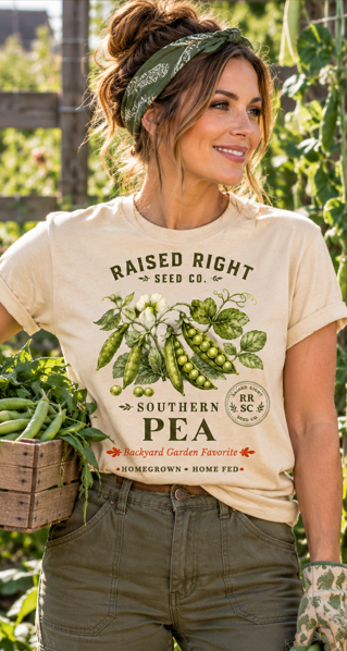 Raised Right Seed Co. — Southern Pea T-Shirt