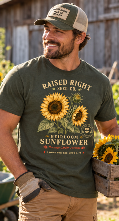 Heirloom Sunflower T-Shirt
