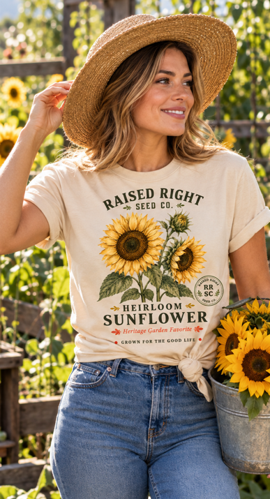 Heirloom Sunflower T-Shirt
